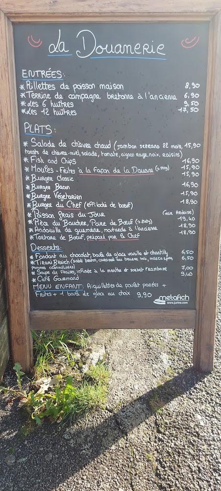 La Douanerie - Menu Image 1